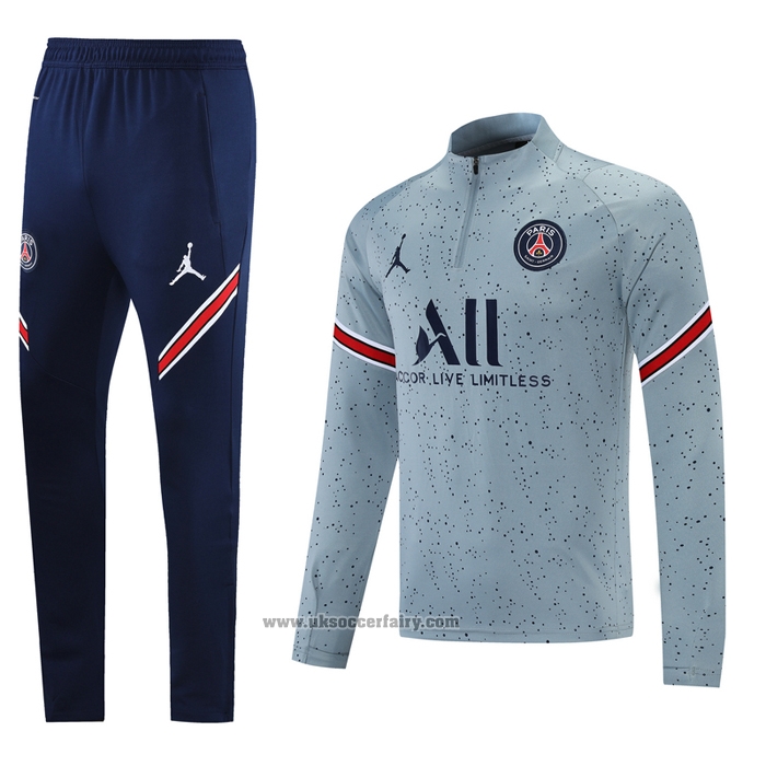 psg tracksuit black and grey